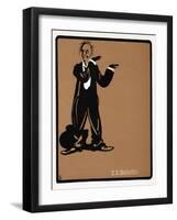 Te Dunville (1868-192), English Singer and Comedian, Late 19th Century-null-Framed Giclee Print