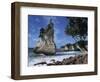 Te Horo Rock, Cathedral Cove, Coromandel Peninsula, North Island, New Zealand, Pacific-Dominic Harcourt-webster-Framed Photographic Print