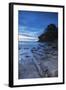 Te Mata Beach at Sunset, Coromandel Peninsula, North Island, New Zealand-Ian Trower-Framed Photographic Print