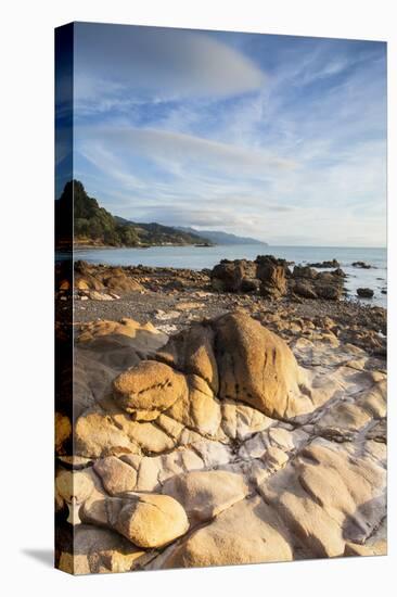 Te Mata Beach, Coromandel Peninsula, North Island, New Zealand-Ian Trower-Stretched Canvas