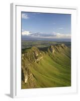 Te Mata Peak, Hawkes Bay, North Island, New Zealand-David Wall-Framed Photographic Print