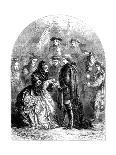 Death of the Earl, Plate V of Marriage a La Mode, 1833-TE Nicholson-Framed Giclee Print