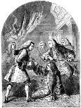 Death of the Earl, Plate V of Marriage a La Mode, 1833-TE Nicholson-Giclee Print