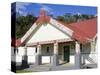 Te Poho O Rawiri Marae Meeting House, Gisborne, Eastland District, North Island, New Zealand, Pacif-Richard Cummins-Stretched Canvas