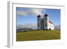 Te Puke Marae Maori Church, Raetihi, North Island, New Zealand, Pacific-Stuart-Framed Photographic Print