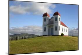 Te Puke Marae Maori Church, Raetihi, North Island, New Zealand, Pacific-Stuart-Mounted Photographic Print