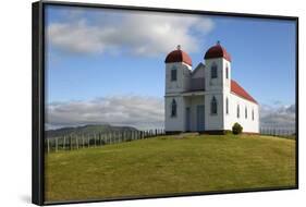 Te Puke Marae Maori Church, Raetihi, North Island, New Zealand, Pacific-Stuart-Framed Photographic Print