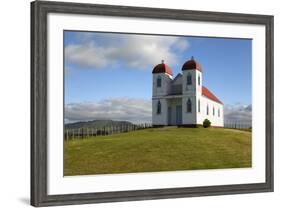 Te Puke Marae Maori Church, Raetihi, North Island, New Zealand, Pacific-Stuart-Framed Photographic Print