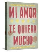 Te Quiero Mucho-Clara Wells-Stretched Canvas