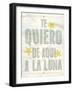 Te Quiero-Clara Wells-Framed Giclee Print