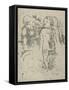 'Te Tamari', 1936-Paul Gauguin-Framed Stretched Canvas