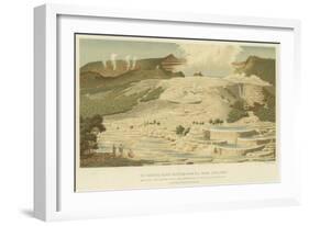 Te Tarata, Near Rotomahana, New Zealand-null-Framed Giclee Print