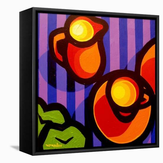 Tea and Apples-John Nolan-Framed Stretched Canvas