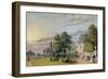 Tea at Englefield Green-Paul Sandby-Framed Giclee Print