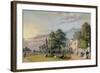 Tea at Englefield Green-Paul Sandby-Framed Giclee Print