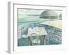 Tea at Furlongs-Eric Ravilious-Framed Giclee Print