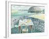 Tea at Furlongs-Eric Ravilious-Framed Giclee Print