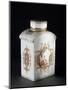 Tea Caddy with Saxon Decorations-null-Mounted Giclee Print