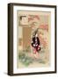 Tea Ceremony: a Woman of the Hoei Era, from the Series 'A Selection of the Thirty-Six Beauties',…-Mizuno Toshikata-Framed Giclee Print