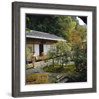 Tea Ceremony House, Nanzen-Ji Temple, Rinzai Zen Garden, Kyoto, Japan-Christopher Rennie-Framed Photographic Print