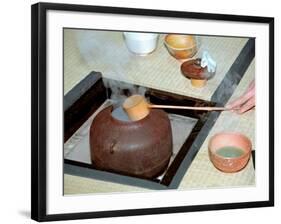 Tea Ceremony, Kyoto, Japan-Shin Terada-Framed Photographic Print