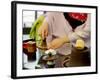 Tea Ceremony, Kyoto, Japan-Shin Terada-Framed Photographic Print