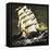 Tea Clipper-English School-Framed Stretched Canvas