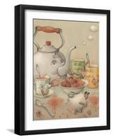 Tea Club, 2003-Kestutis Kasparavicius-Framed Giclee Print