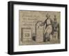 Tea Dealers, Sparrow and Morris, Trade Card-null-Framed Giclee Print