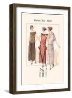 Tea Dresses-null-Framed Art Print