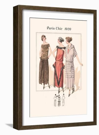 Tea Dresses-null-Framed Art Print