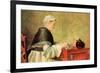 Tea Drinker-Jean-Baptiste Simeon Chardin-Framed Art Print