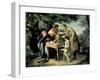 Tea Drinking in Mytishchi, Near Moscow, 1862-Vasili Grigorevich Perov-Framed Giclee Print