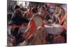 Tea Drinking-Abram Yefimovich Arkhipov-Mounted Giclee Print