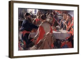 Tea Drinking-Abram Yefimovich Arkhipov-Framed Giclee Print