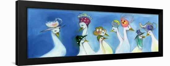 Tea Duck, 2015-Nancy Moniz Charalambous-Framed Giclee Print