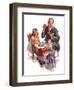 "Tea for Grandpa,"February 18, 1933-C. Gager Phillips-Framed Giclee Print