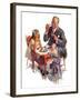 "Tea for Grandpa,"February 18, 1933-C. Gager Phillips-Framed Giclee Print