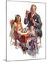 "Tea for Grandpa,"February 18, 1933-C. Gager Phillips-Mounted Giclee Print