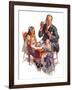 "Tea for Grandpa,"February 18, 1933-C. Gager Phillips-Framed Giclee Print