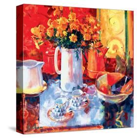 Tea For Two-Peter Graham-Stretched Canvas