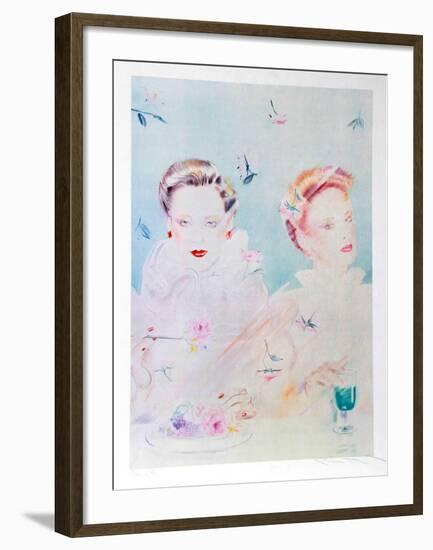 Tea for Two-Pater Sato-Framed Limited Edition