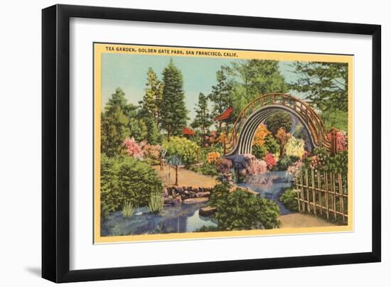 Tea Garden, Golden Gate Park, San Francisco, California-null-Framed Art Print
