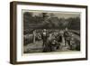 Tea Gathering in Japan-null-Framed Giclee Print