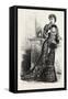 Tea Gown, Fashion, 1882-null-Framed Stretched Canvas