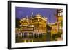 Tea House at the Yuyuan Gardens and Bazaar with the Shanghai Tower Behind, Old Town, Shanghai-Jon Arnold-Framed Photographic Print