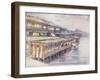 Tea-House by the River-Mortimer Ludington Menpes-Framed Giclee Print