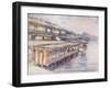 Tea-House by the River-Mortimer Ludington Menpes-Framed Giclee Print