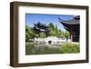 Tea House, Chinese Garden, Luisenpark Municipal Park, Mannheim, Baden Wurttemberg, Germany, Europe-Markus Lange-Framed Photographic Print