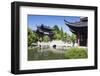 Tea House, Chinese Garden, Luisenpark Municipal Park, Mannheim, Baden Wurttemberg, Germany, Europe-Markus Lange-Framed Photographic Print